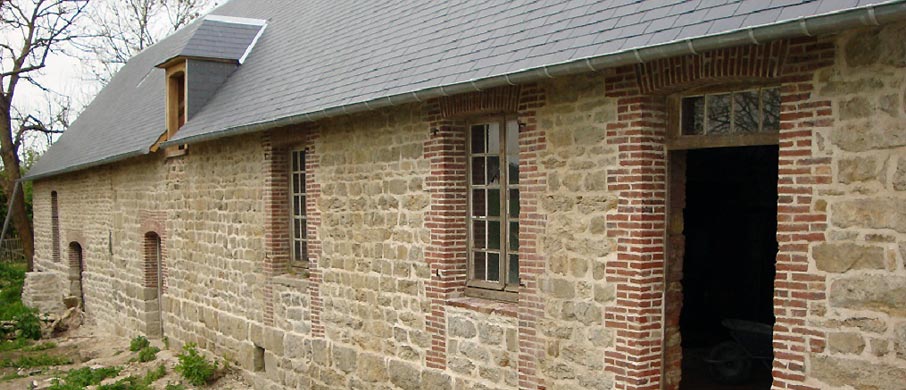 Rénovation d'une maison en pierre