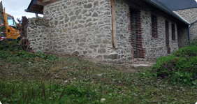 Four à pain reconstruit